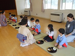 茶道教室（年長児対象）